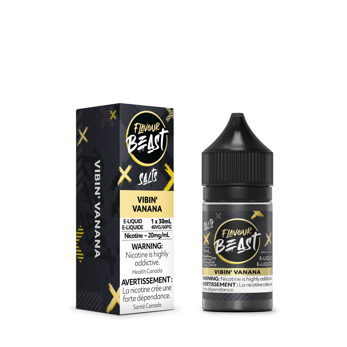 Flavour Beast E-Liquid - Vibin Vanana 20MG - ONTARIO