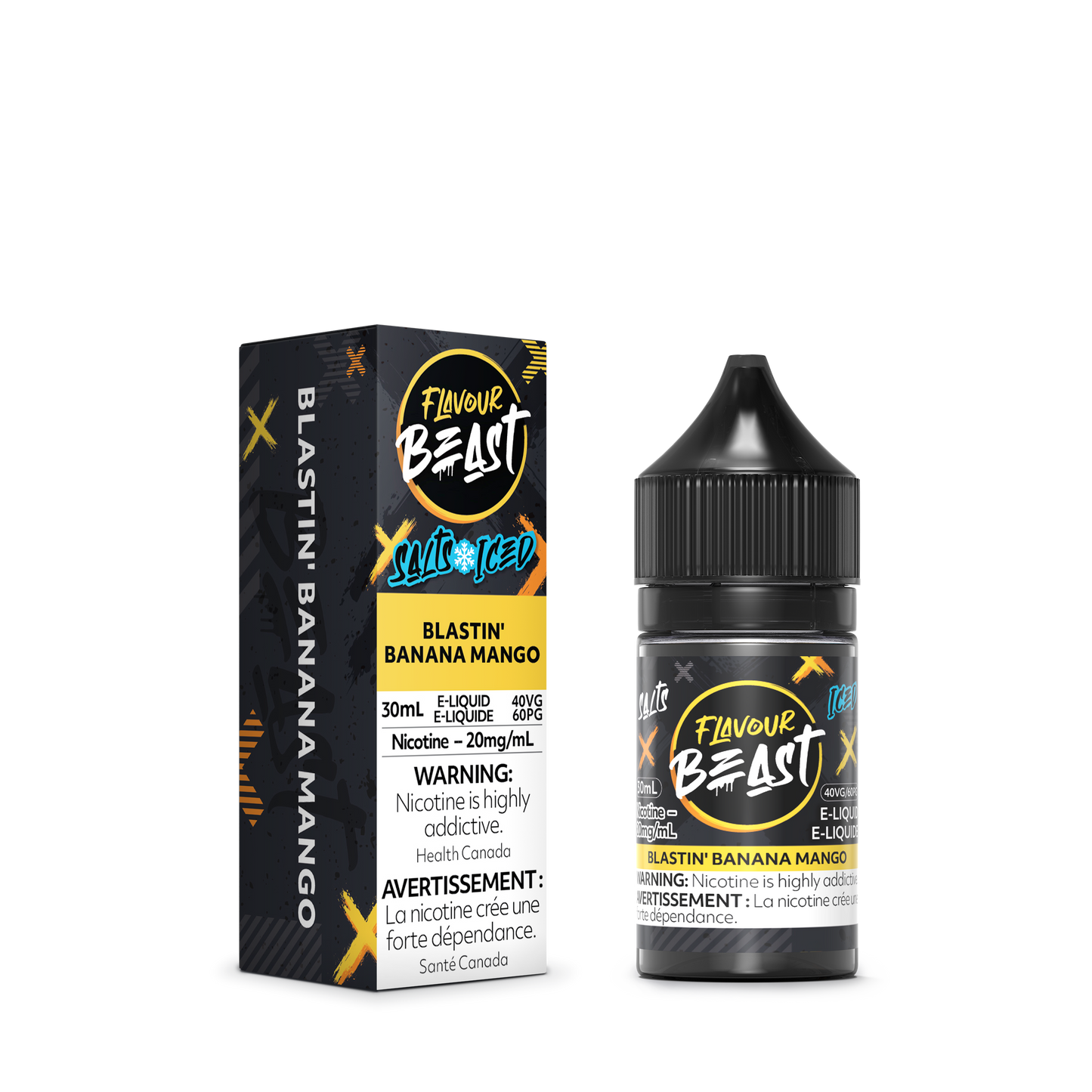Flavour Beast E-Liquid - Blastin' Banana Mango (Salts)