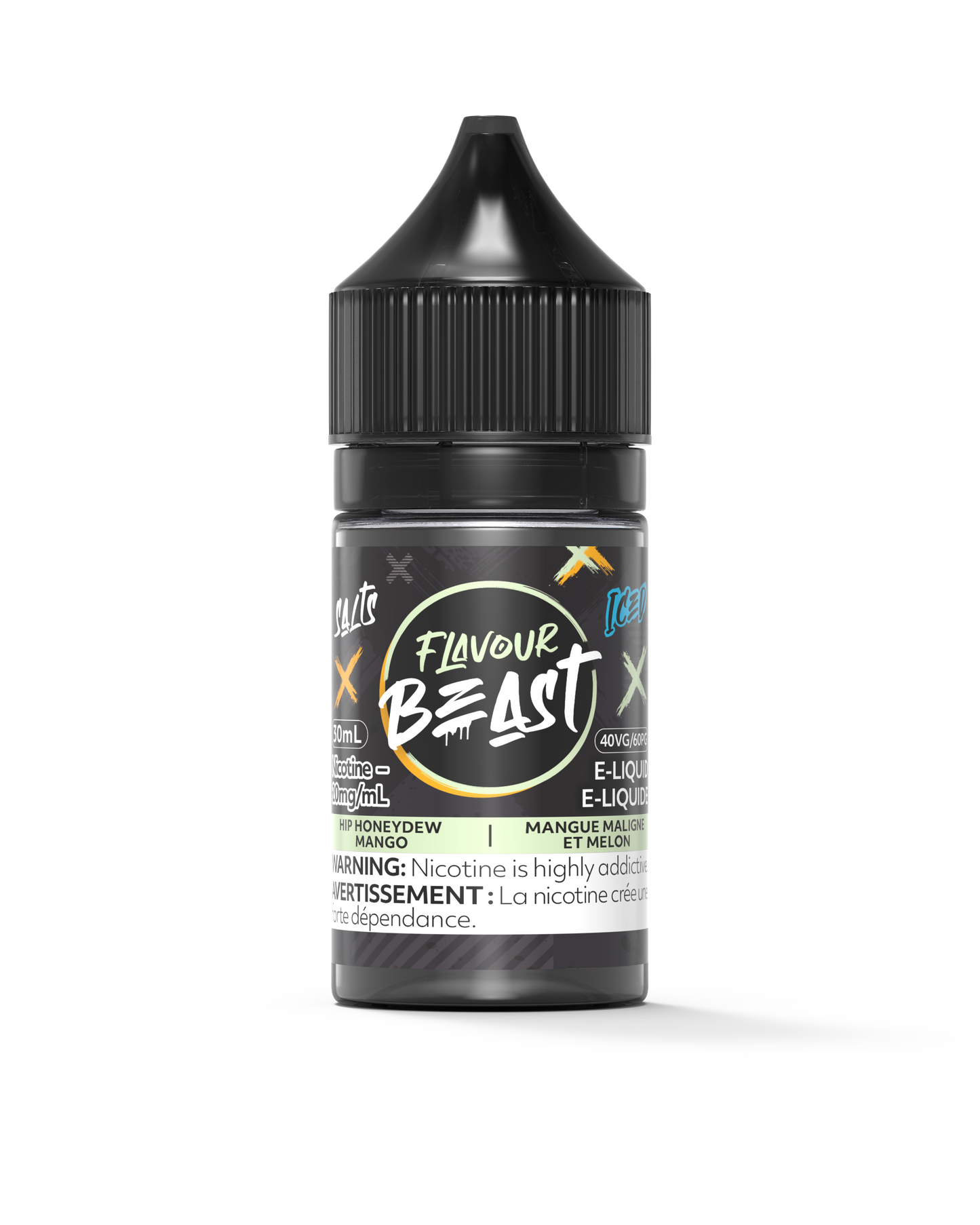 Flavour Beast E-Liquid - Hip Honeydew Mango Iced (Salts)