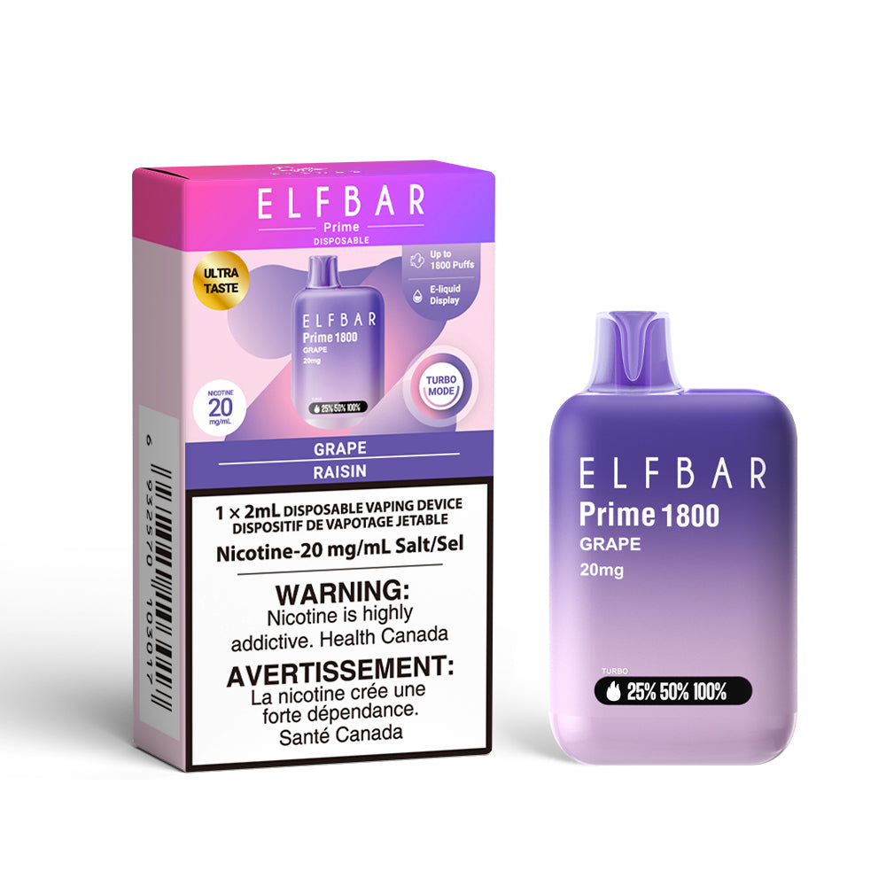 ELF BAR Prime 1800 Mini Disposable (2ML)