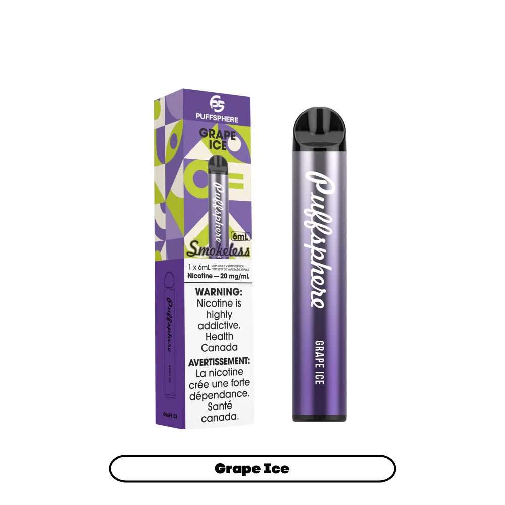 PUFFSPHERE - SMOKELESS Disposable (6ML)