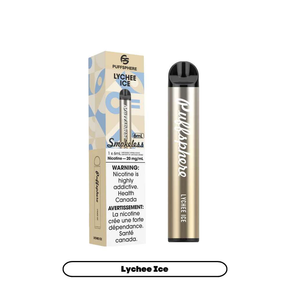 PUFFSPHERE - SMOKELESS Disposable (6ML)