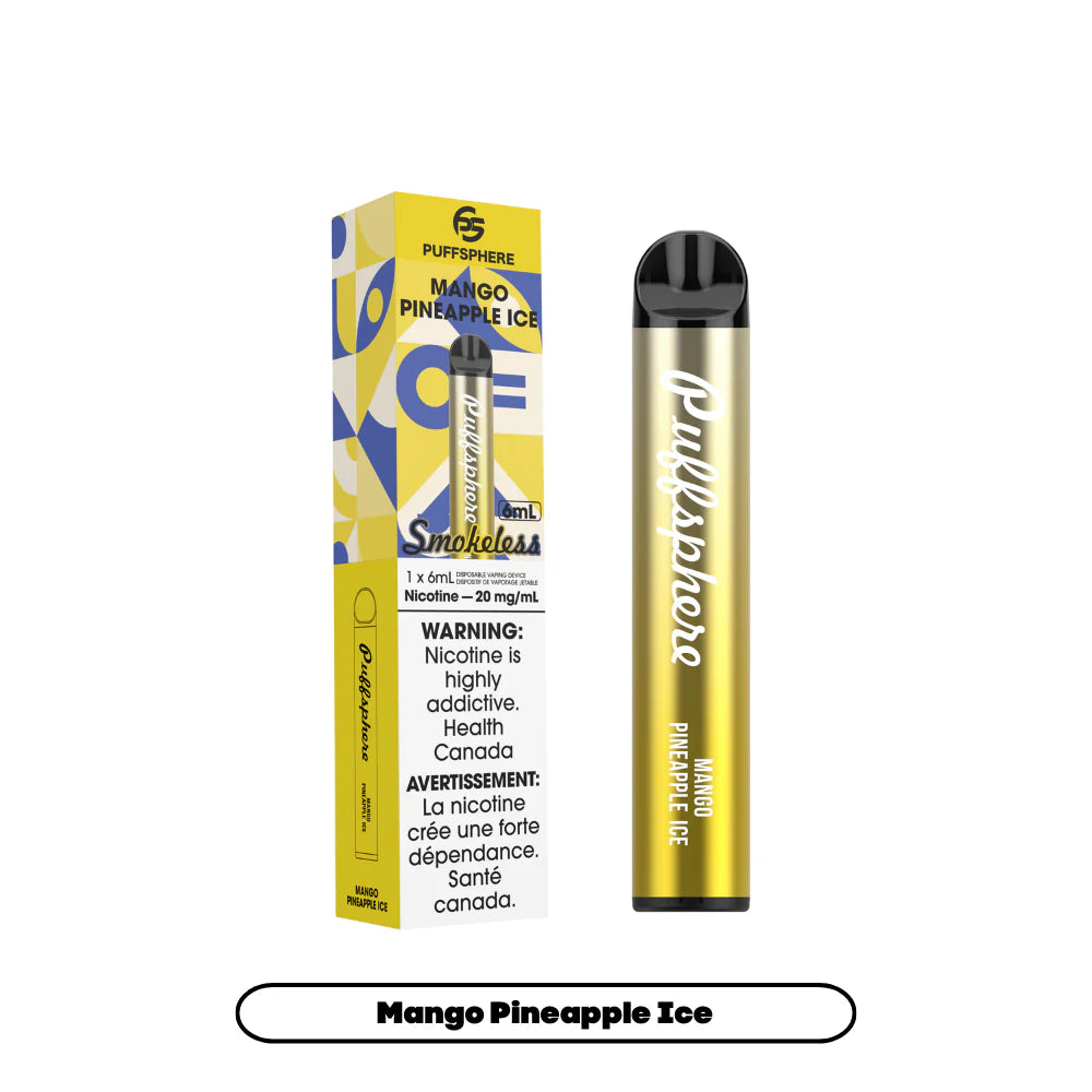 PUFFSPHERE - SMOKELESS Disposable (6ML)