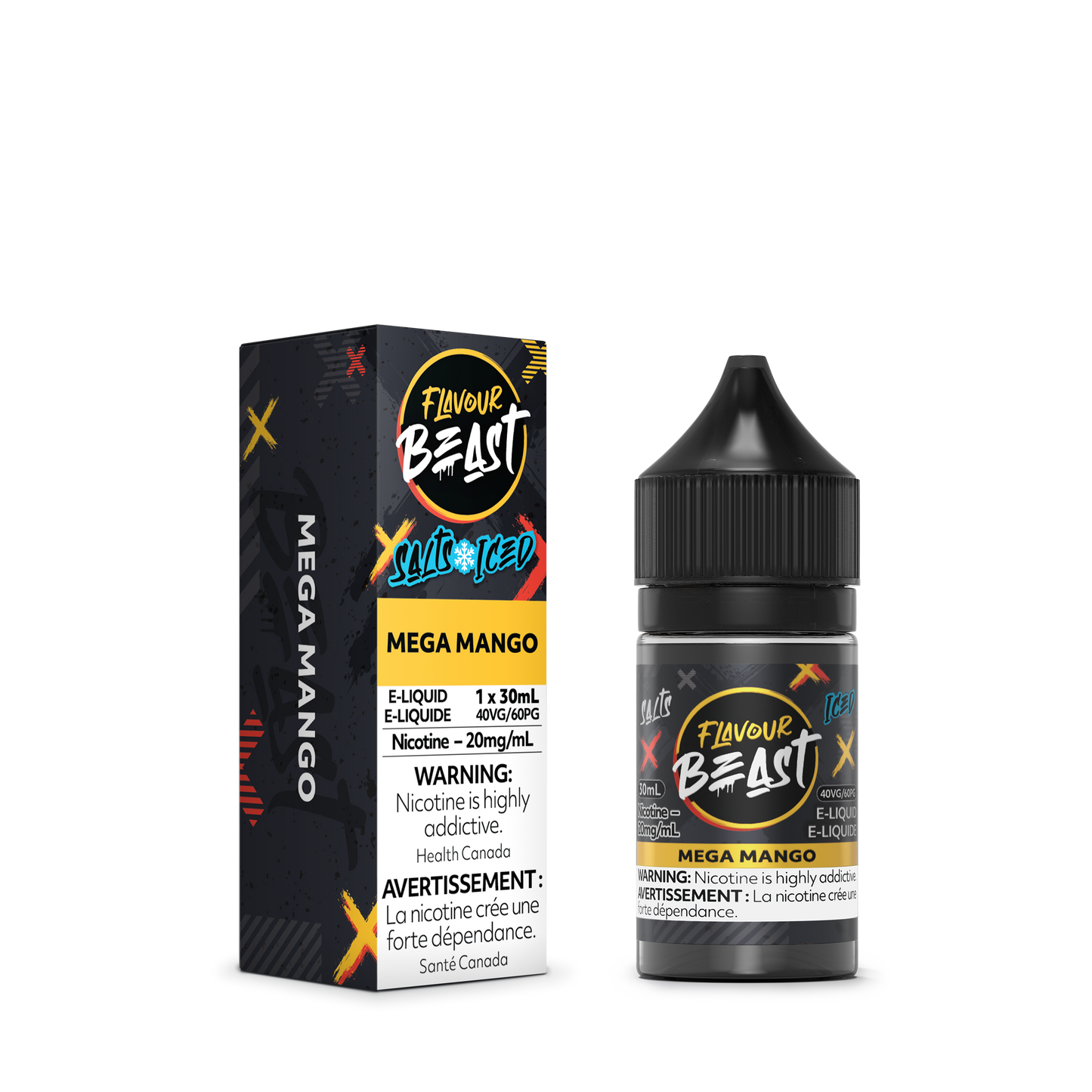 Flavour Beast E-Liquid - Mega Mango Iced 20MG