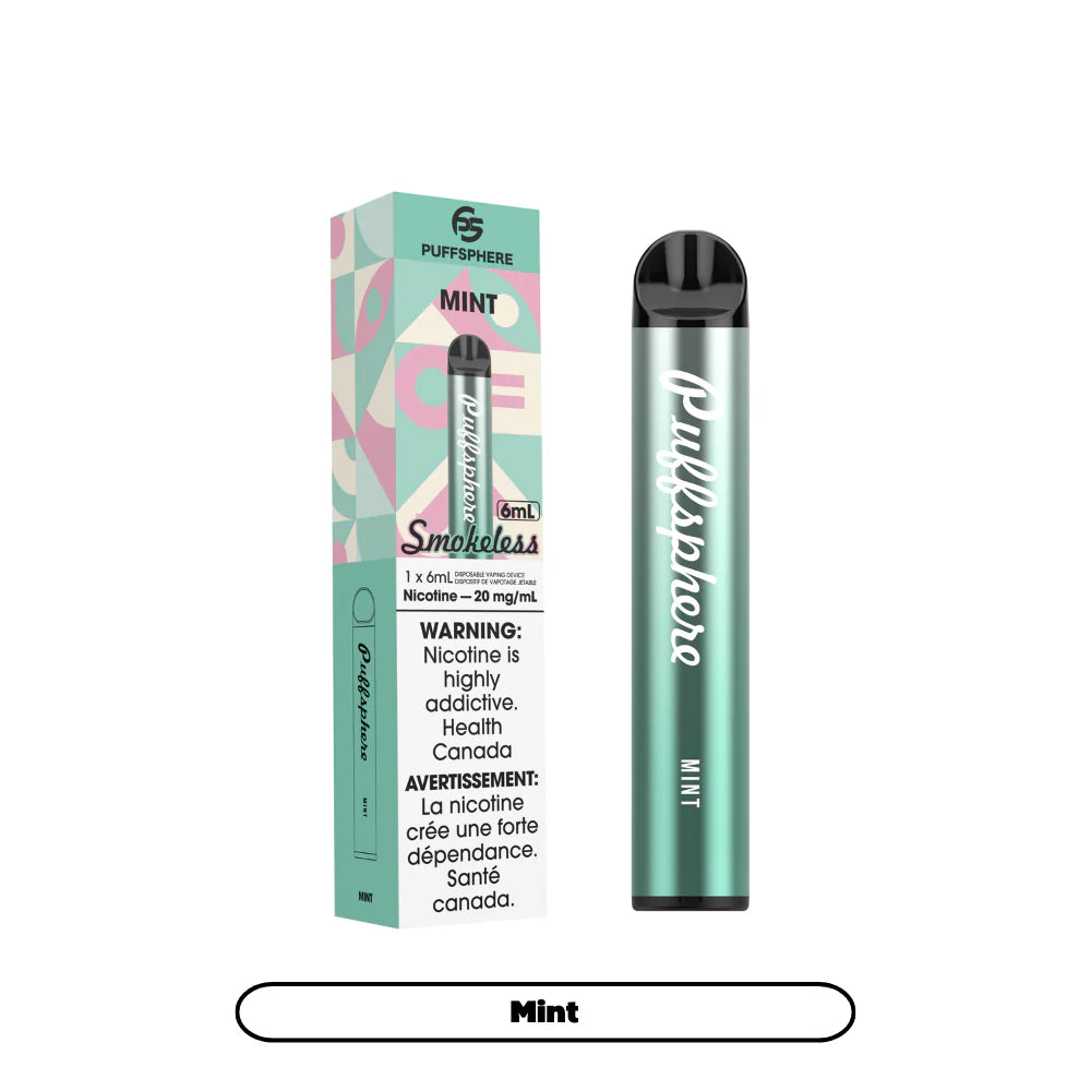 PUFFSPHERE - SMOKELESS Disposable (6ML)