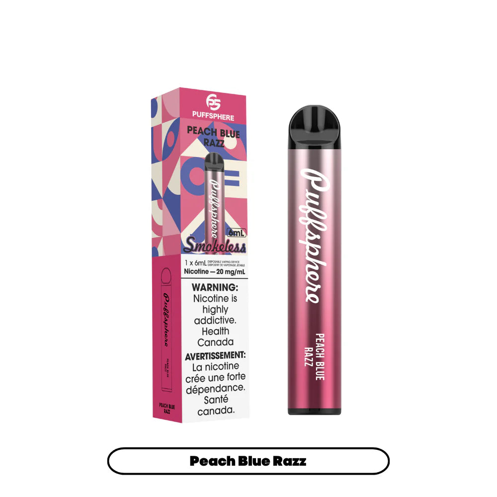 PUFFSPHERE - SMOKELESS Disposable (6ML)