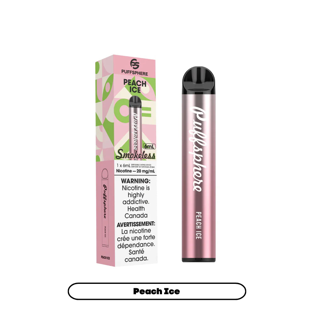 PUFFSPHERE - SMOKELESS Disposable (6ML)