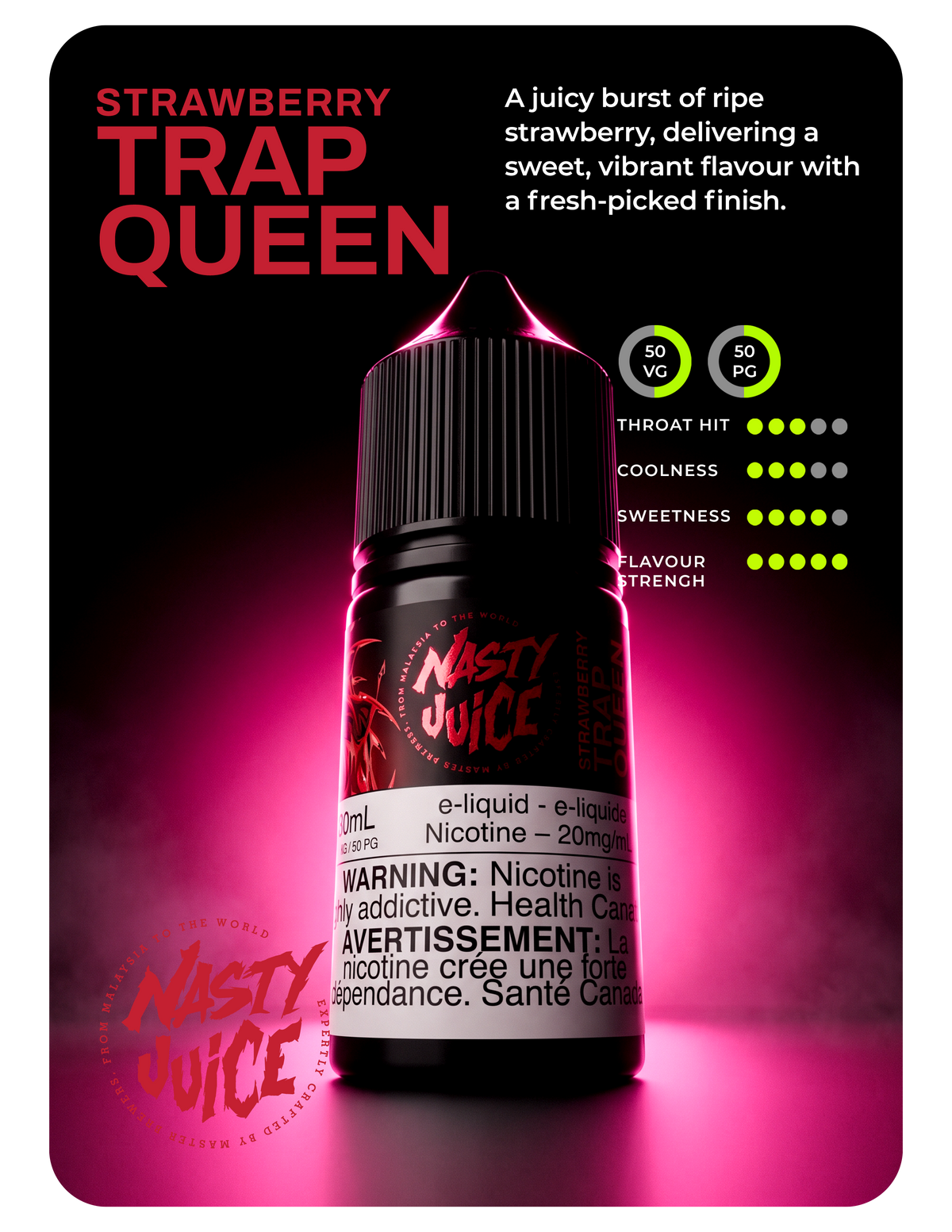 NASTY Juice - Trap Queen (Salts) - ONTARIO