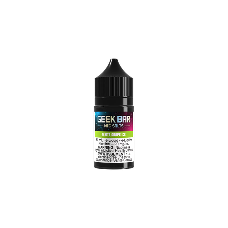 GEEK BAR E-Liquid - White Grape Ice 20MG (Salts)