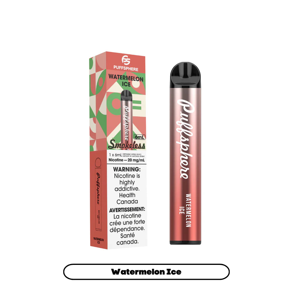 PUFFSPHERE - SMOKELESS Disposable (6ML)