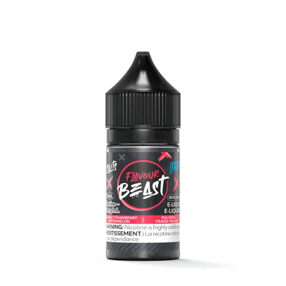 Flavour Beast E-Liquid - Savage Strawberry Watermelon Iced (Salts)