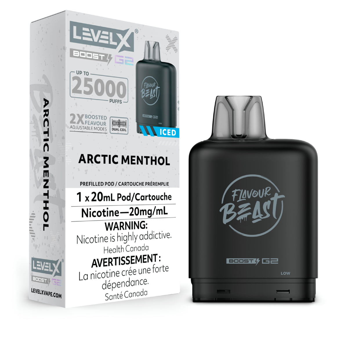 Level X - Boost G2 Pods (20ML)