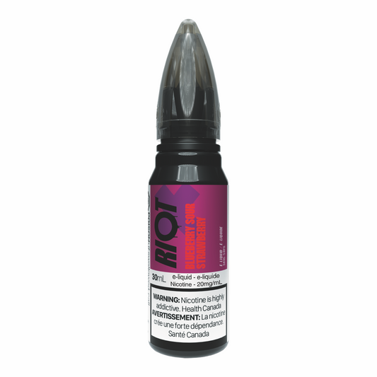 RIOT X E-Liquid - Blueberry Sour Strawberry (Salts)