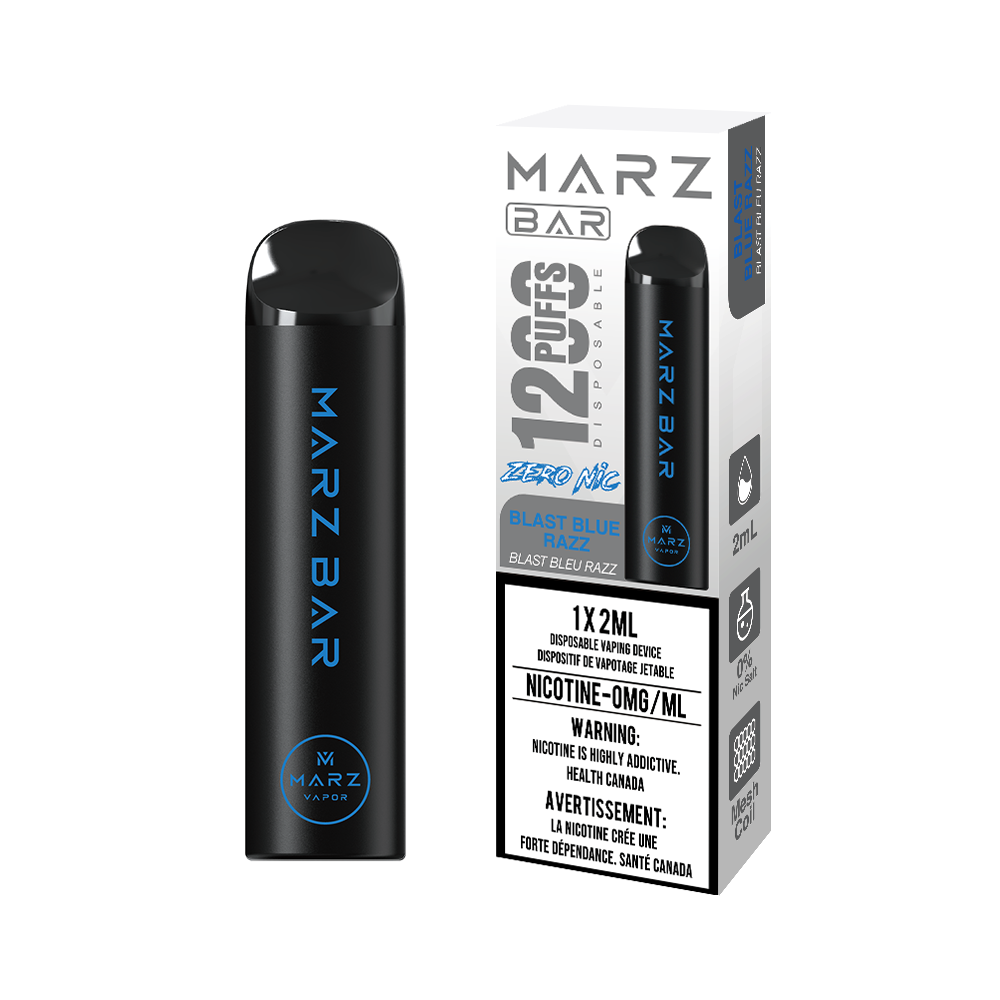 MARZ Bar 1200 Disposable - ZERO NICOTINE (2ML)