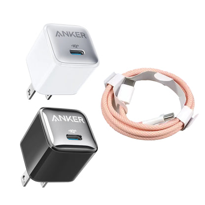 ANKER Nano Pro iQ Charger + USB-C Cable (Bundle Deal)