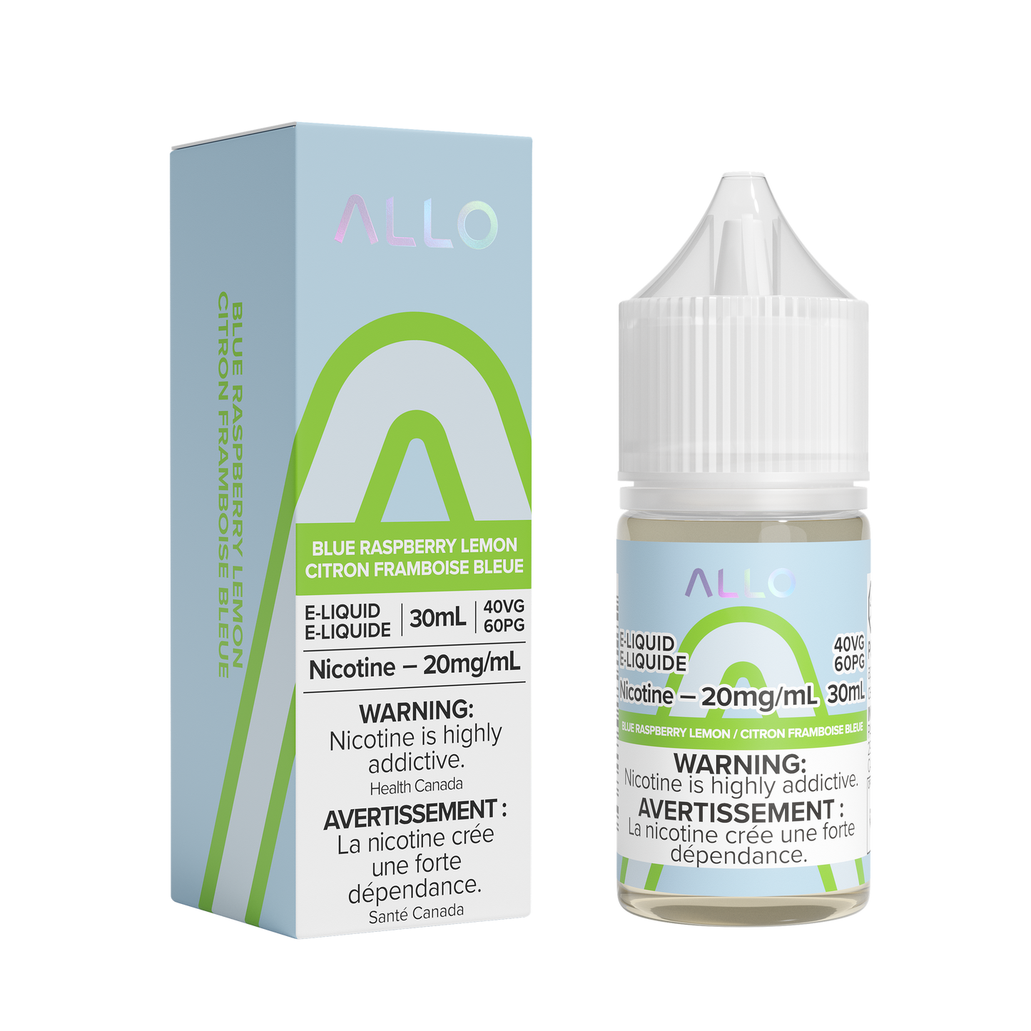 ALLO E-Liquid - Blue Raspberry Lemon 20MG