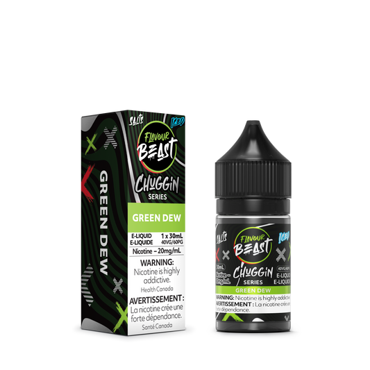 Flavour Beast E-Liquid - Chuggin Green Dew (Mountain Dew) (20MG)