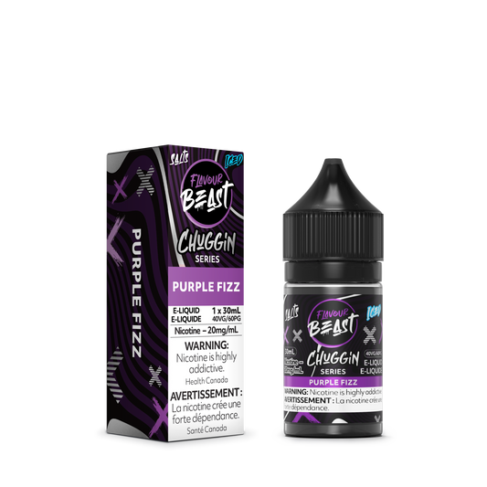 Flavour Beast E-Liquid - Chuggin Purple Fizz (Grape Soda) (20MG)