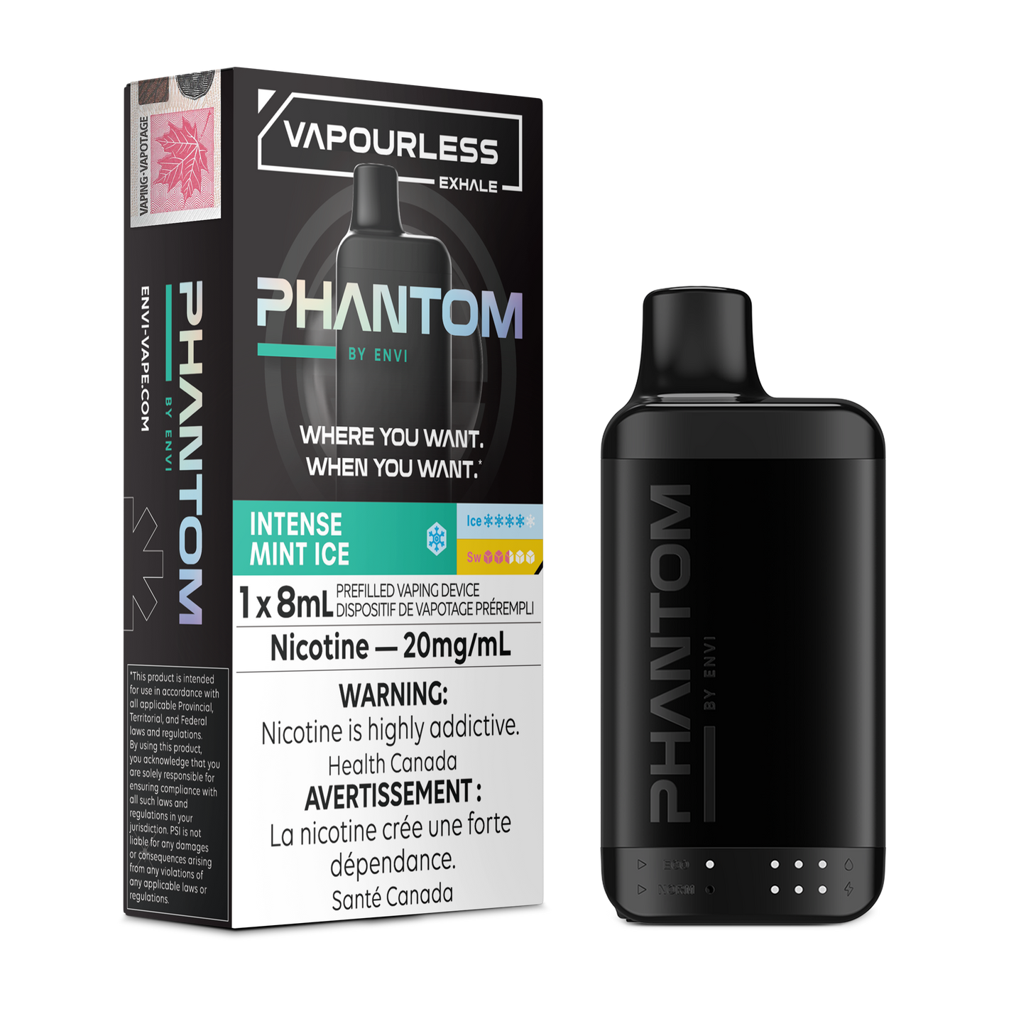 ENVI - Phantom (Smokeless) Disposable (8ML)