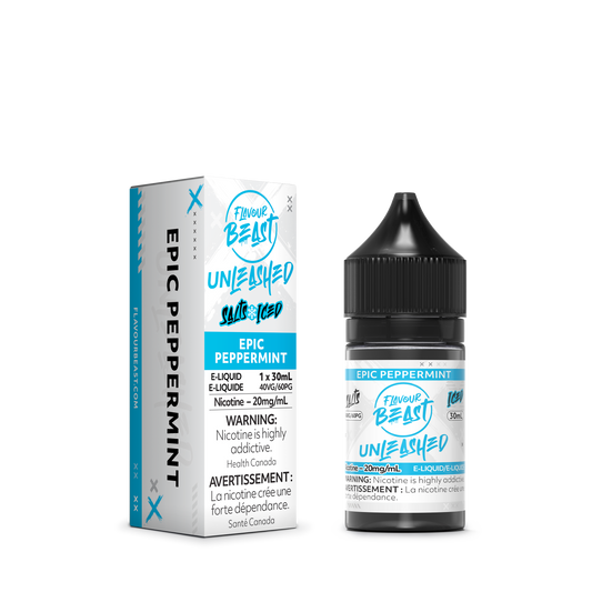 Flavour Beast Unleashed E-Liquid - Epic Peppermint 20MG/ML - ONTARIO