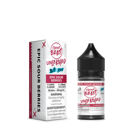 Flavour Beast Unleashed E-Liquid - Epic Sour Berries Iced 20MG/ML