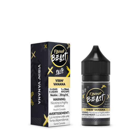 Flavour Beast E-Liquid - Vibin Vanana 20MG - ONTARIO