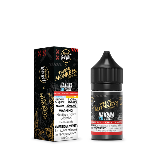 Flavour Beast x 12 Monkeys E-Liquid - Hakuna Iced 20MG