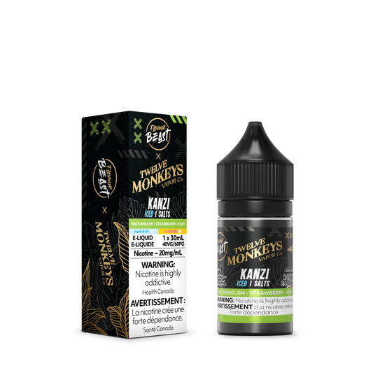 Flavour Beast x 12 Monkeys E-Liquid - Kanzi Iced 20MG