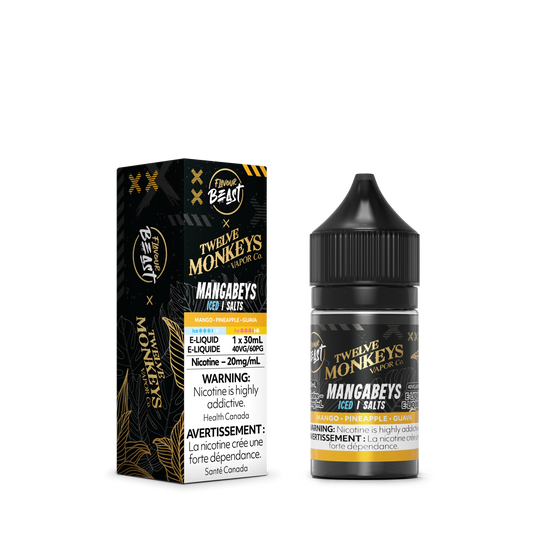 Flavour Beast x 12 Monkeys E-Liquid - Mangabeys Iced 20MG
