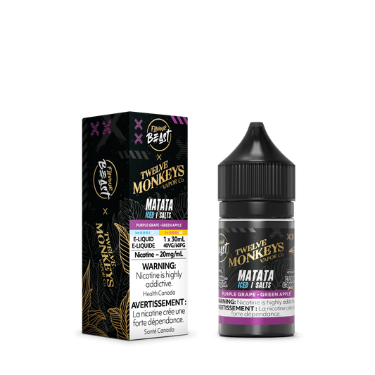 Flavour Beast x 12 Monkeys E-Liquid - Matata Iced 20MG