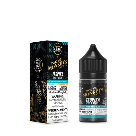 Flavour Beast x 12 Monkeys E-Liquid - Tropika Iced 20MG