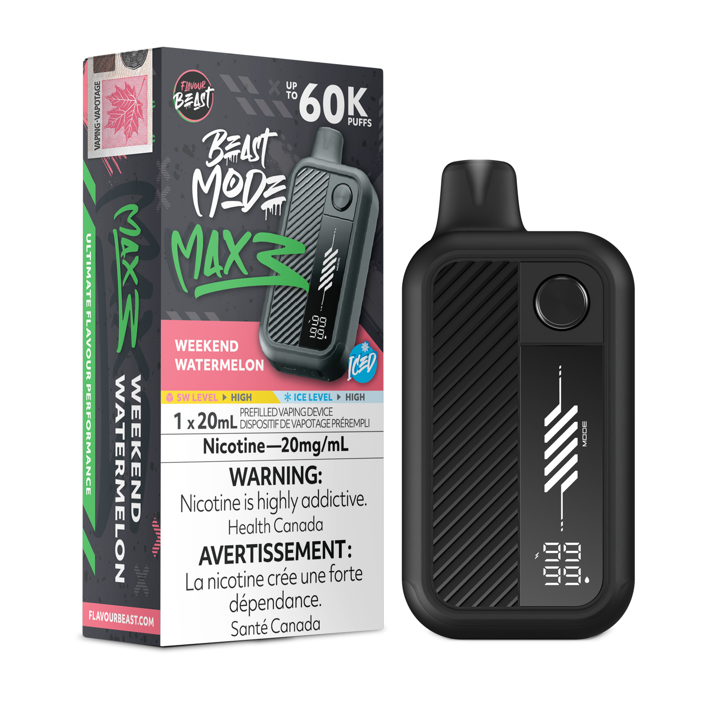 Flavour Beast - Beast Mode Max 3 Disposables (20ML)