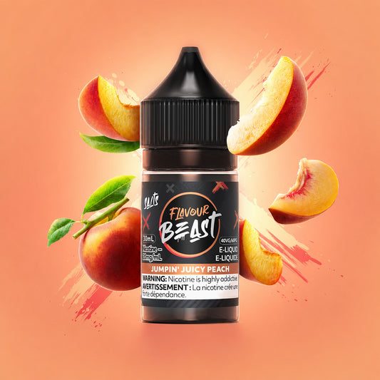 Flavour Beast E-Liquid - Jumpin Juicy Peach 20MG - ONTARIO
