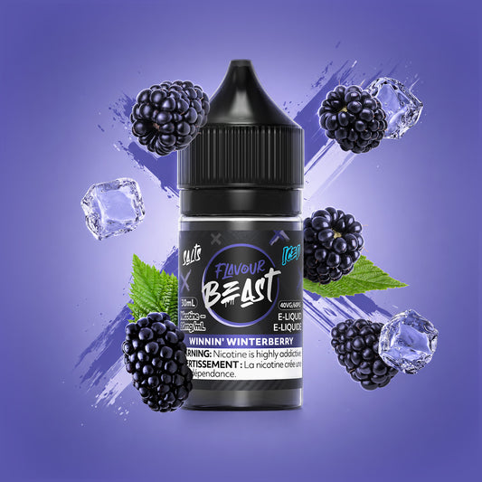 Flavour Beast E-Liquid - Winnin Winterberry Iced 20MG - ONTARIO