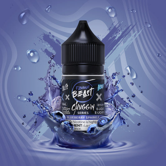 Flavour Beast E-liquid - Chuggin Blueberry Fizz 20MG