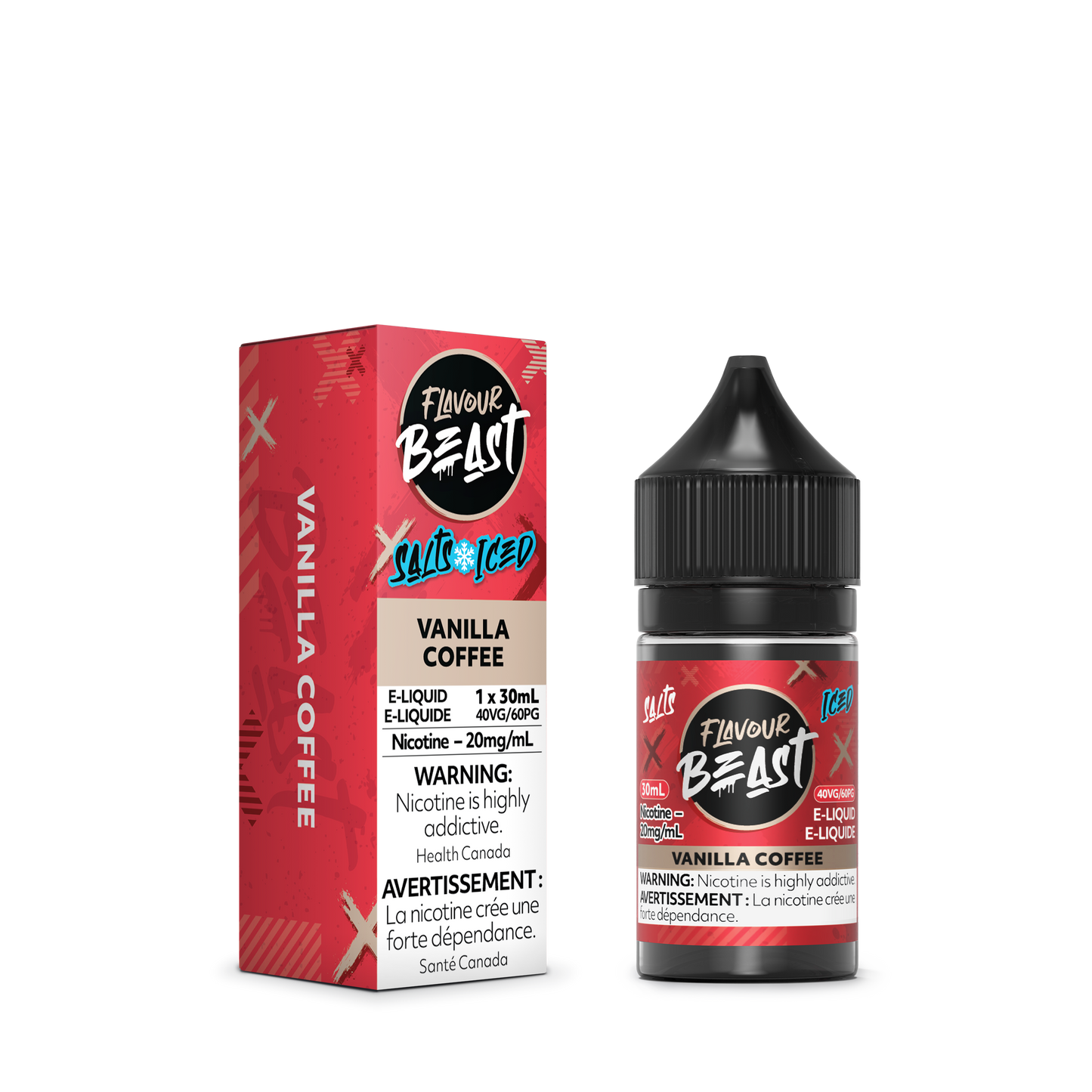 Flavour Beast E-Liquid - Vanilla Coffee Iced 20MG
