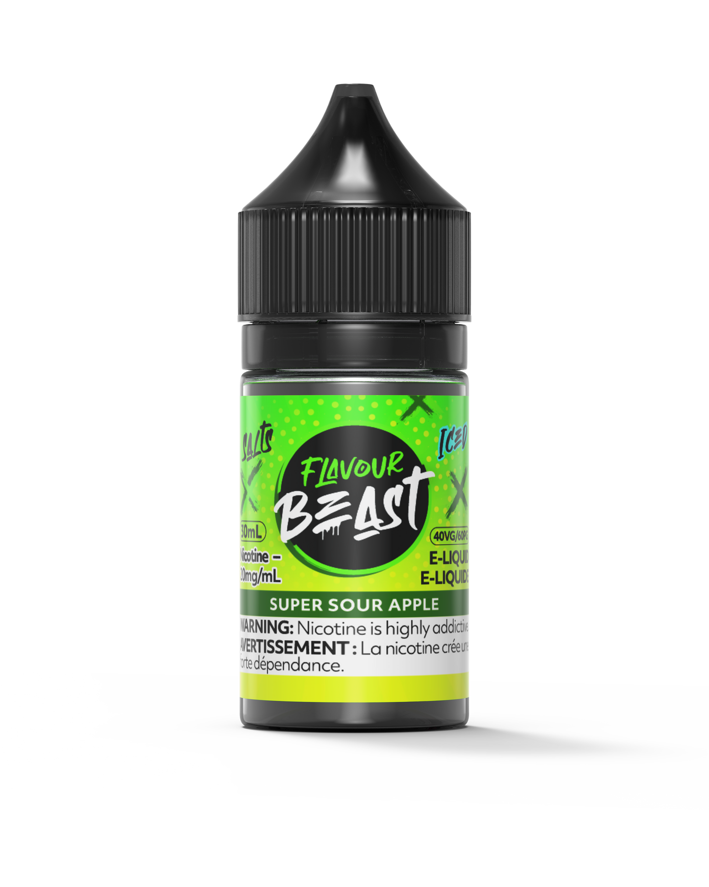 Flavour Beast E-Liquid - Super Sour Apple 20MG