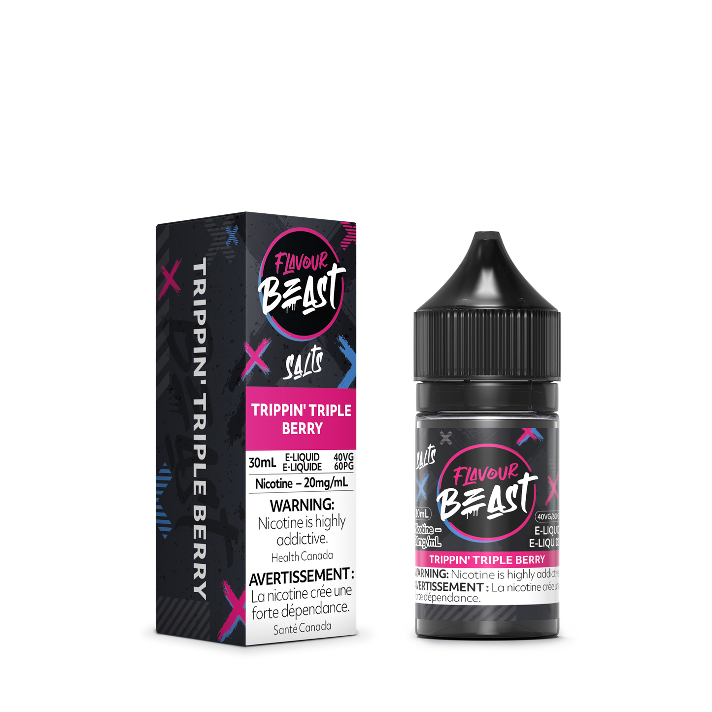 Flavour Beast E-Liquid - Trippin' Tripple Berry 20MG/ML