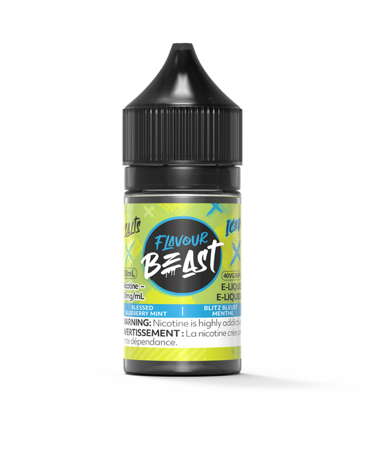 Flavour Beast E-Liquid - Blessed Blueberry Mint 20MG/ML