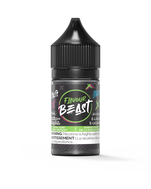 Flavour Beast E-Liquid - Kewl Kiwi Passionfruit Iced (Salts)