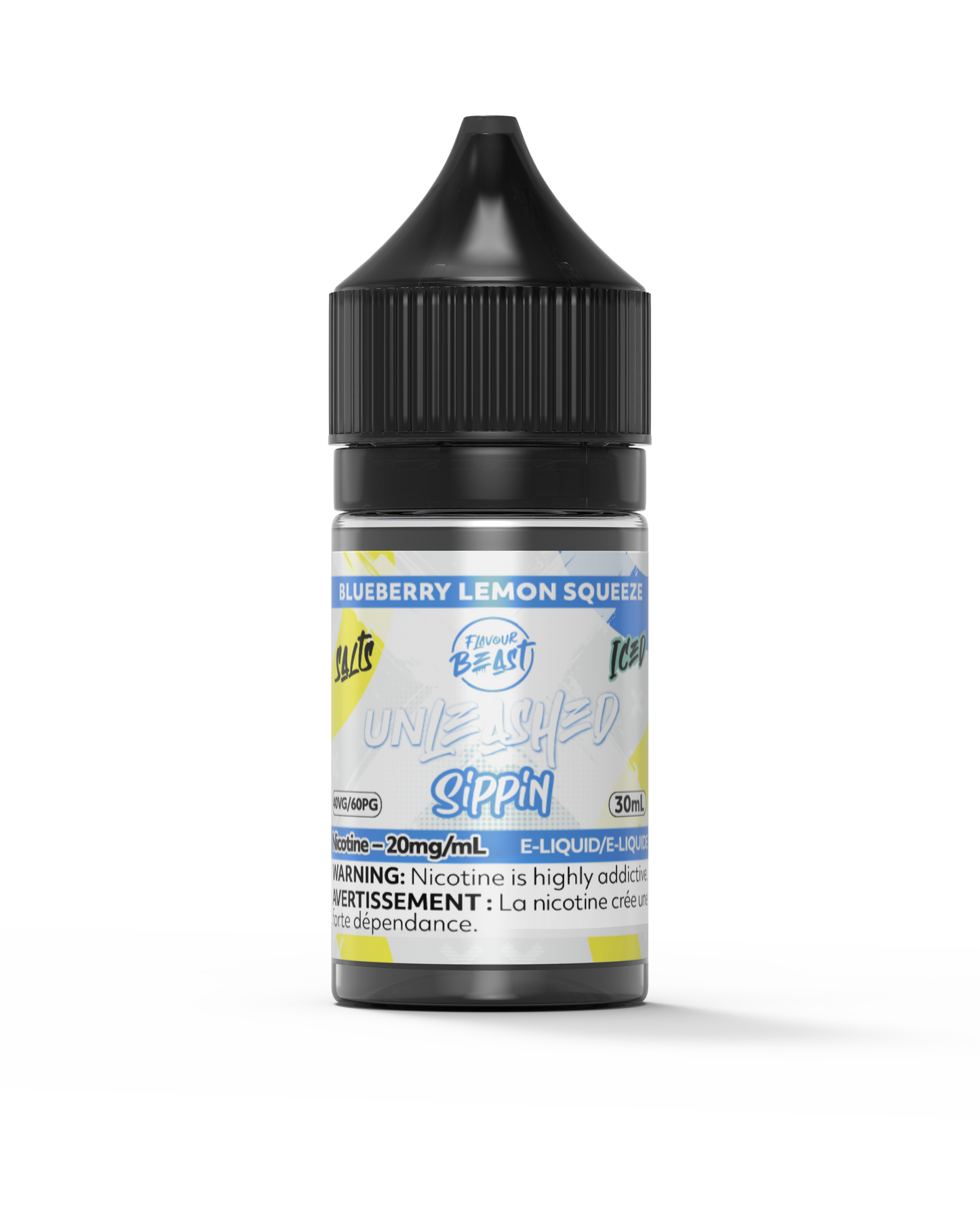 Flavour Beast Unleashed Sippin - Blueberry Lemon Squeeze 20MG