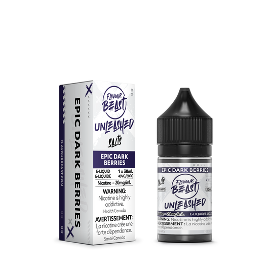 Flavour Beast Unleashed E-Liquid - Epic Dark Berries 20MG - ONTARIO