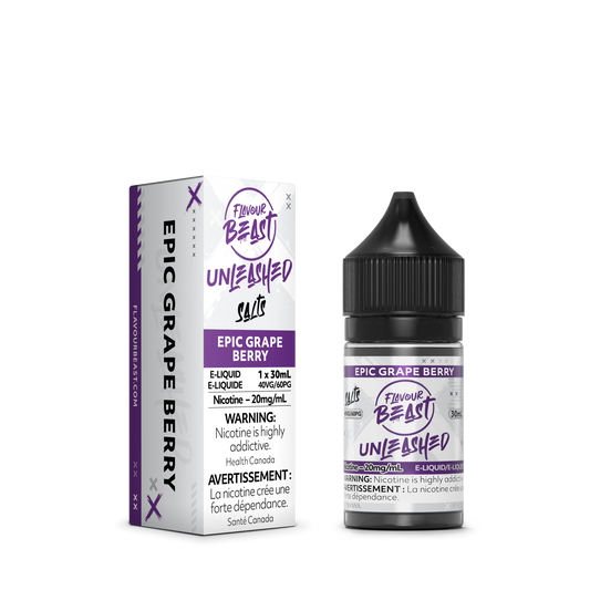 Flavour Beast Unleashed E-Liquid - Grape Berry 20MG