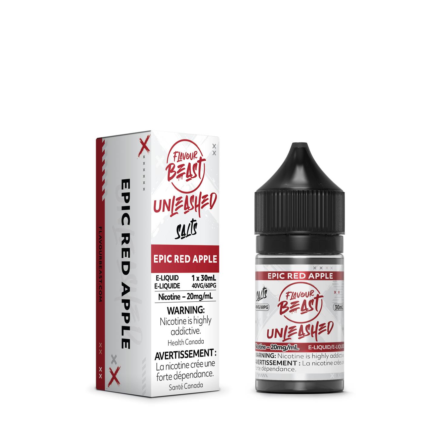 Flavour Beast Unleashed E-Liquid - Epic Red Apple 20MG