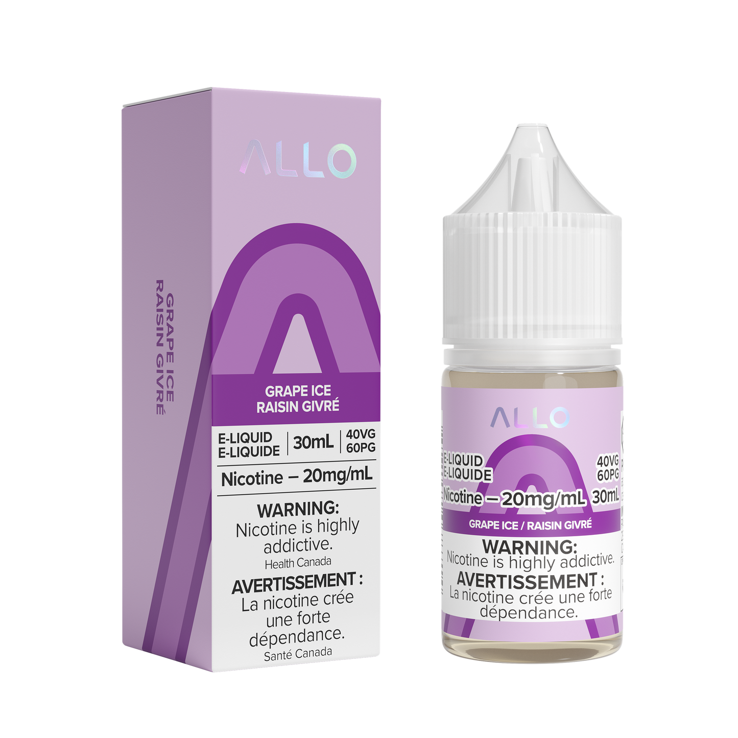 ALLO E-Liquid - Grape Ice 20MG