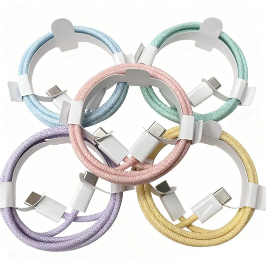 Braided USB Type-C Charging Cable - 1m Length