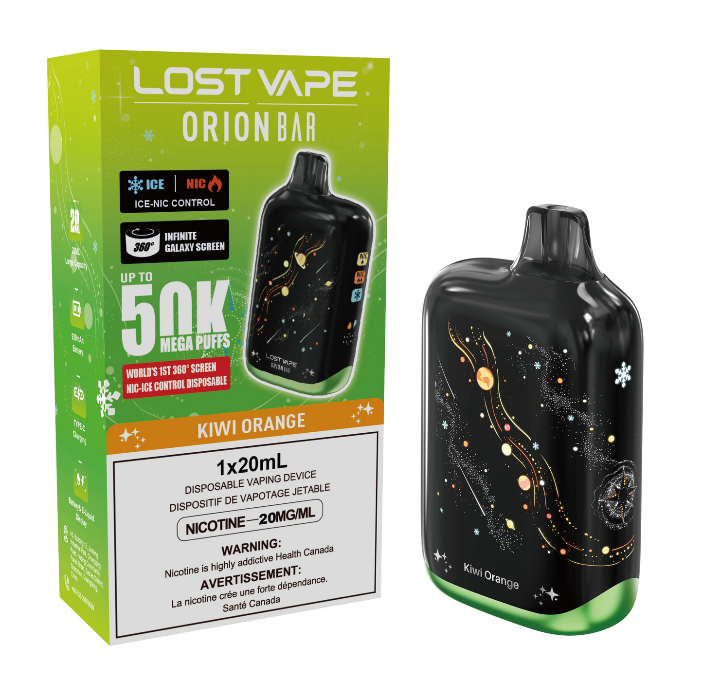 LOST VAPE ORION BAR 50K DISPOSABLE (20ML)