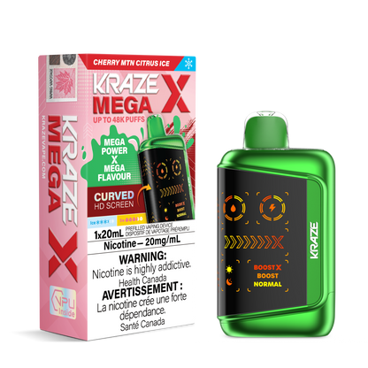 KRAZE - Mega X Disposables (20ML) - ONTARIO