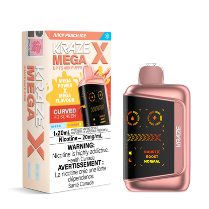 KRAZE - Mega X Disposables (20ML) - ONTARIO