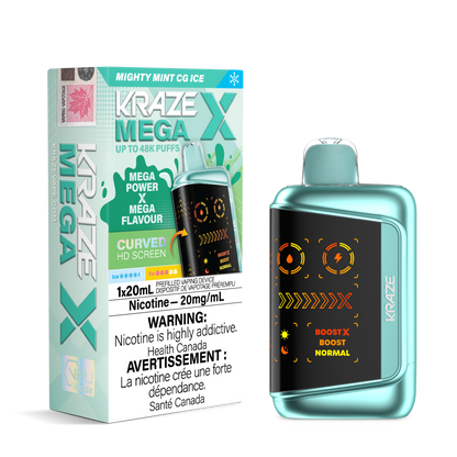 KRAZE - Mega X Disposables (20ML) - ONTARIO